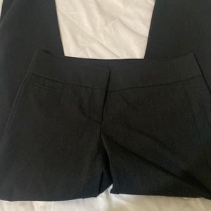 Ann Taylor Marisa Pants size 8 dark gray/black
